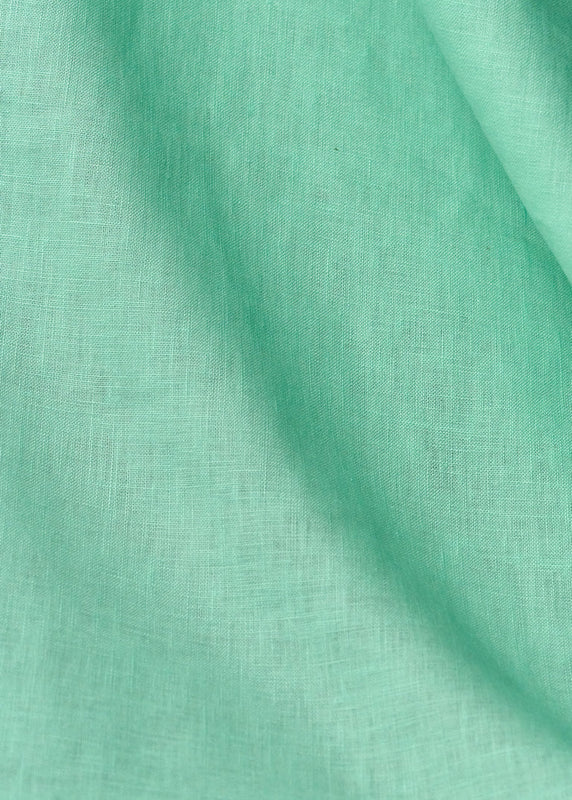 1 Yard Milkglass Pure Linen Fabric, Stone Washed Midweight 5.5 oz 54 Inches Wide