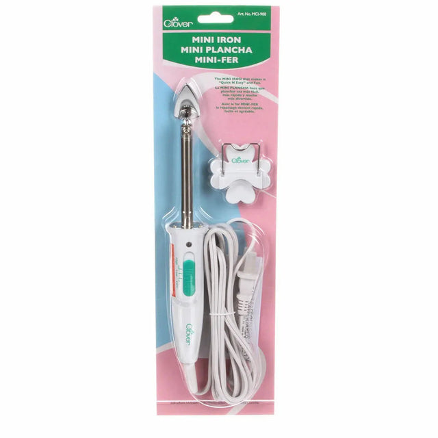 Mini Iron Quilting Iron White