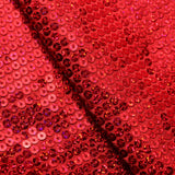 All-Over Mini Sequins Polyester Spandex Fabric - Gold, Red, Black, Round Sequins, 58/60" Width (1 Yard)