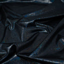 Mini Sparkle Foiled Spandex Fabric - Gold/Gold Holographic Dot Pattern, 58" Width (1 Yard)