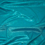 Mini Sparkle Foiled Spandex Fabric - Holographic All-Over Dot Pattern, 58" Width (1 Yard)