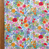 Swim Knit Poly Spandex Mini Garden Floral UPF 40+