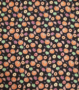 Quilting Cotton Mini Pumpkins and Donuts Harvest Fabric