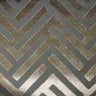 Cut Velvet Upholstery Fabric Marquee Geometric Pattern