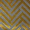 Cut Velvet Upholstery Fabric Marquee Geometric Pattern