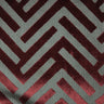 Cut Velvet Upholstery Fabric Marquee Geometric Pattern