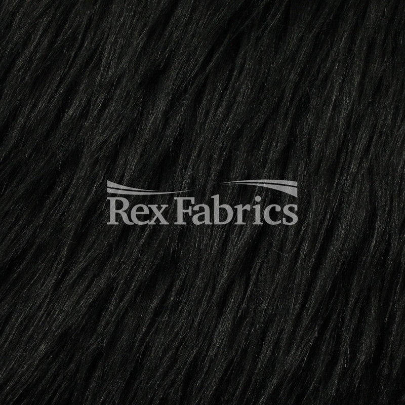 Mink Fur Polyester Faux Fur Fabric - Plush High-Pile, 58/60" Width (1 Yard)
