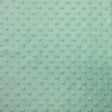 Icy Mint Minky Dimple Dot Fabric,