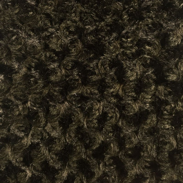 Dark Cocoa Minky Rosebud Fabric,