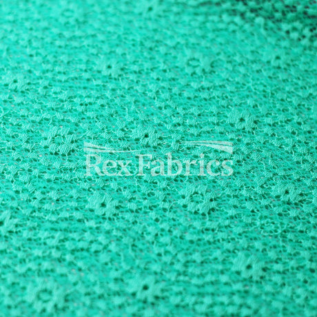 Sassy Stretch Lace Nylon Spandex Fabric - Multiple Colors, Floral Lace, 58/60" Width (1 Yard)