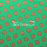 E-Z Dots Matte Nylon Spandex Fabric - Multicolor Polka Dots, 58/60" Width (1 Yard)