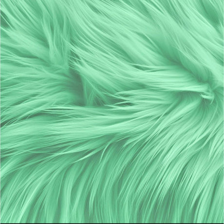 Faux Fur Fabric Shaggy Plush Long Pile 60" Wide