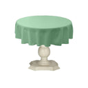 Tablecloth Dull Bridal Satin Fabric - 54" Round, Color Options (1 Piece)