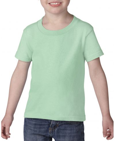 Gildan 5100P Toddler Heavy Cotton Fabric - Mint Green, Short Sleeve, Classic Fit (4 Pack)