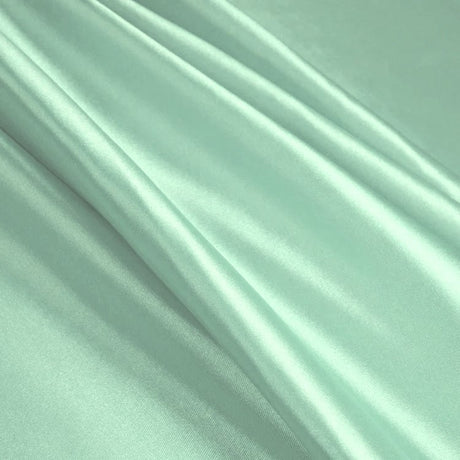 Shiny Satin Stretch Polyester Spandex Fabric - Pastel Colors, Medium-Heavy Weight, 58-60" Width