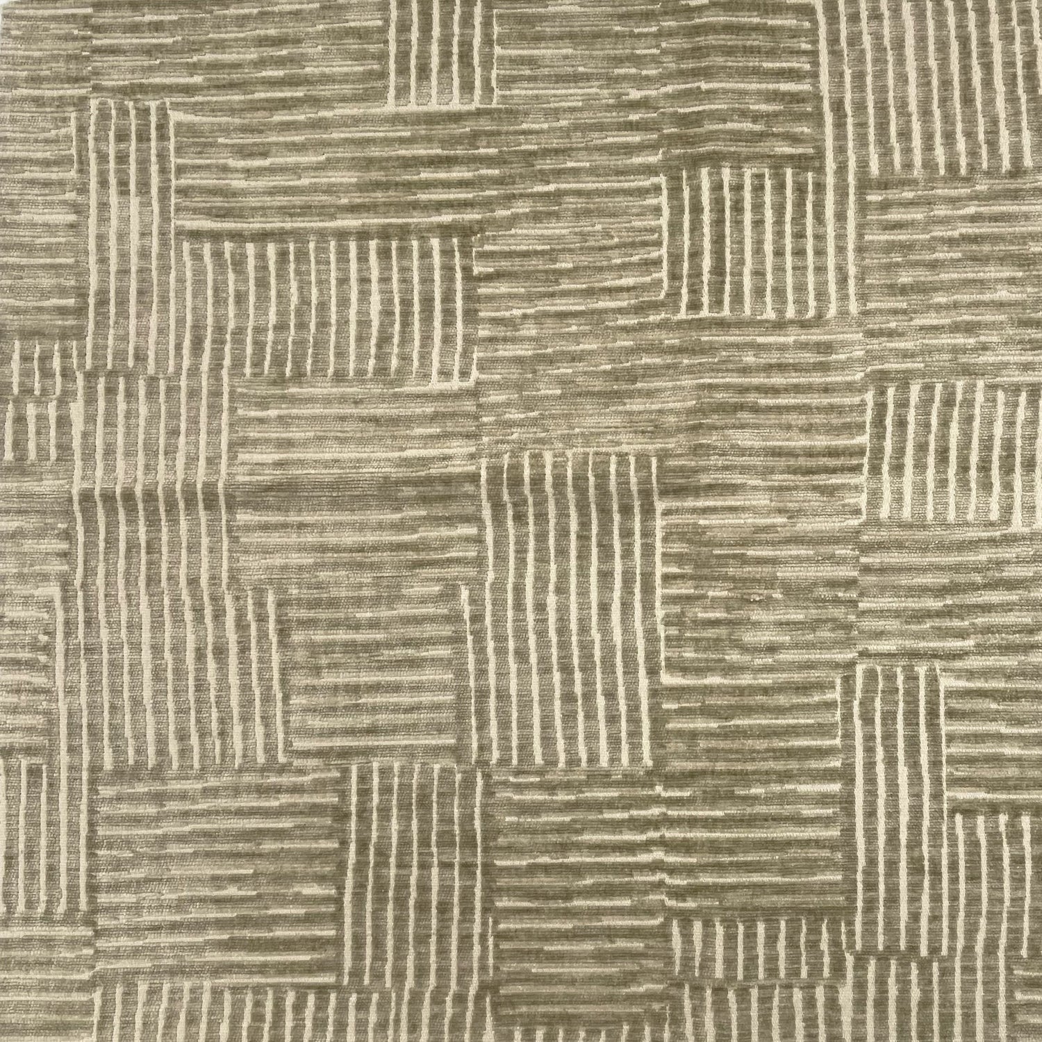Chenille Upholstery Fabric Miro Geometric By The Yard