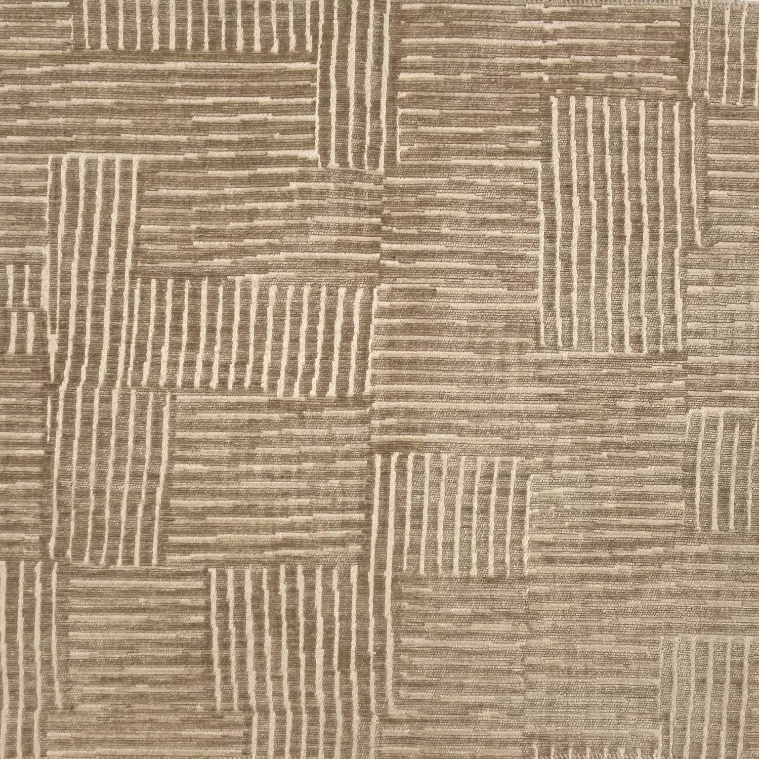 Chenille Upholstery Fabric Miro Geometric By The Yard