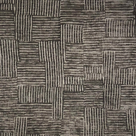 Chenille Upholstery Fabric Miro Geometric By The Yard