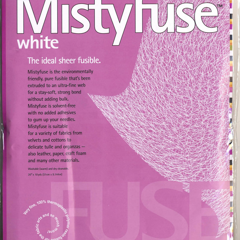 Fusible Interfacing White 20in x 10yds