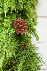 72" x 12" Natural Touch Mix Evergreen Garland