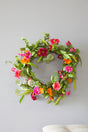 24" Mixed Gerbera Wreath