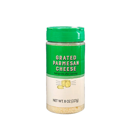 Grated Parmesan Cheese Finely Shredded Aged Cheese for Pasta Salads and Cooking