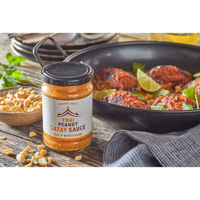 Thai Peanut Satay Sauce 8.1 Oz
