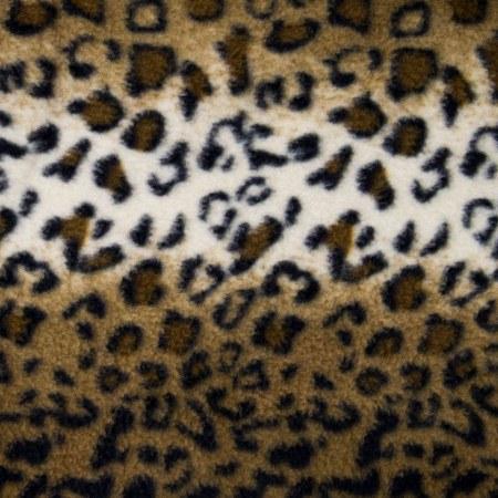 Leopard Print Fleece Fabric 60" Wide