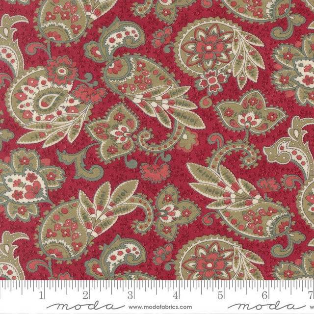 Quilting Cotton Ambiance Rose Floral Moda
