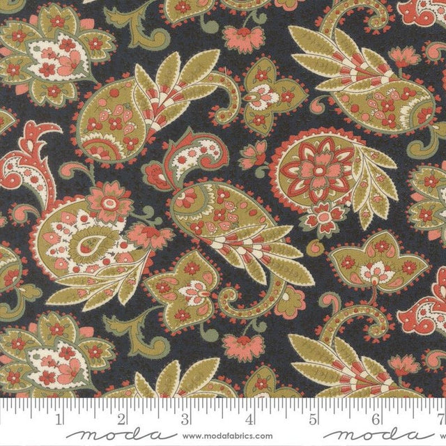 Quilting Cotton Ambiance Rose Floral Moda