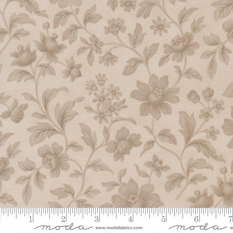 Quilting Cotton Ambiance Silver 44412 12 Floral Moda