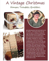 Quilting Cotton A Vintage Christmas Tan Moda