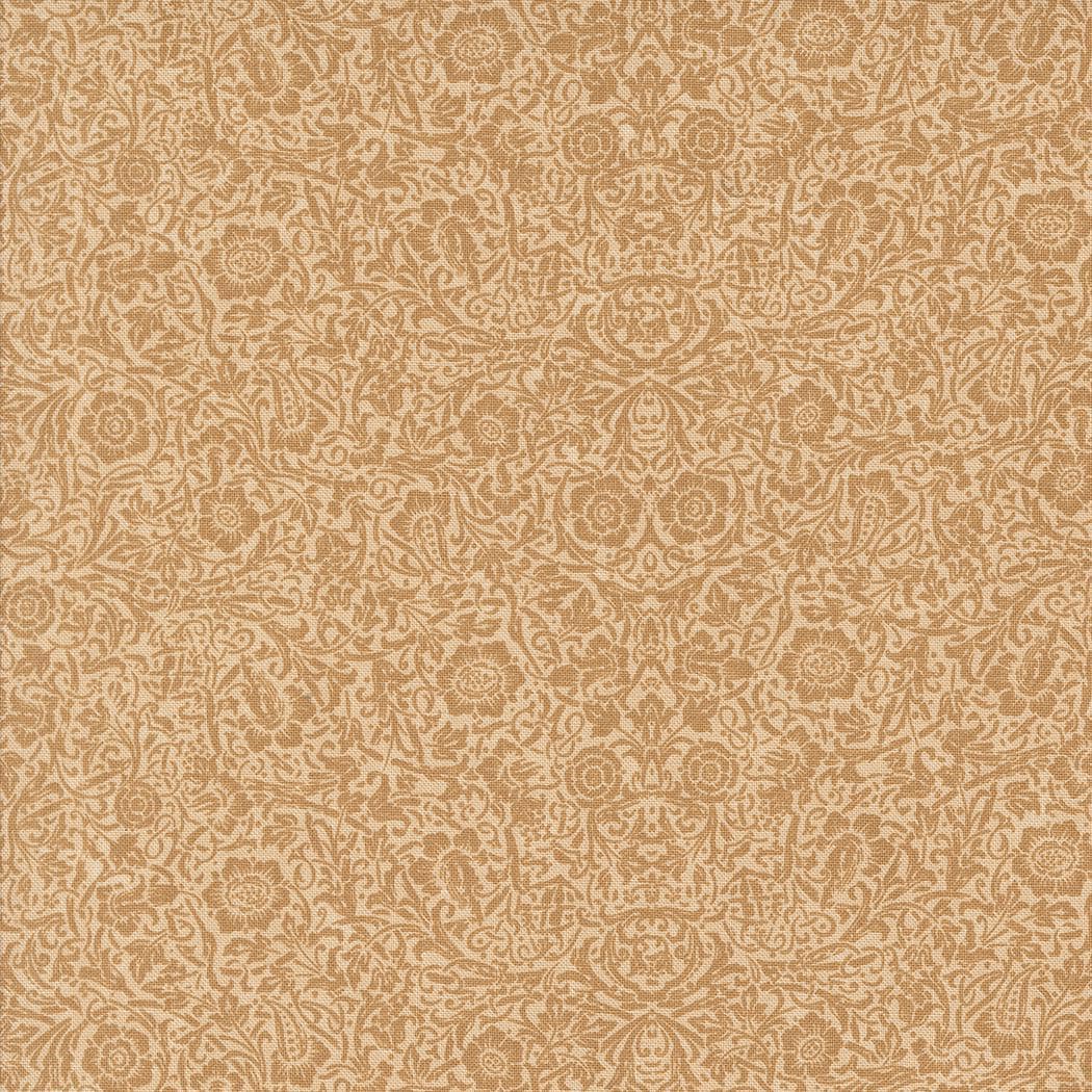 Quilting Cotton A Vintage Christmas Tonal Tan Moda Fabrics