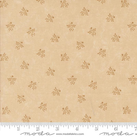 Quilting Cotton A Vintage Christmas Tonal Tan Moda