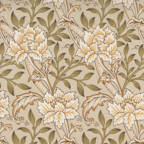 Quilting Cotton Morris Manor Porcelain Floral Moda