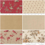 Fat Quarter Bundle Moda French General Curated 11 pcs 100% Cotton