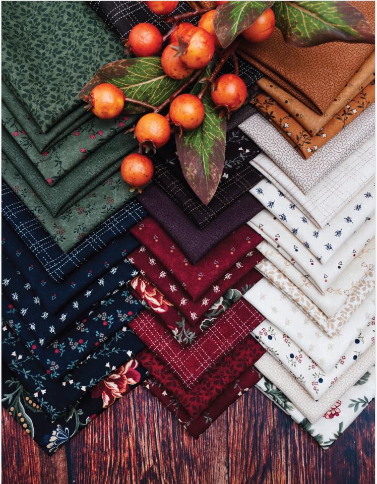Fat Eighth Bundle Quail Run Moda Floral 100% Cotton