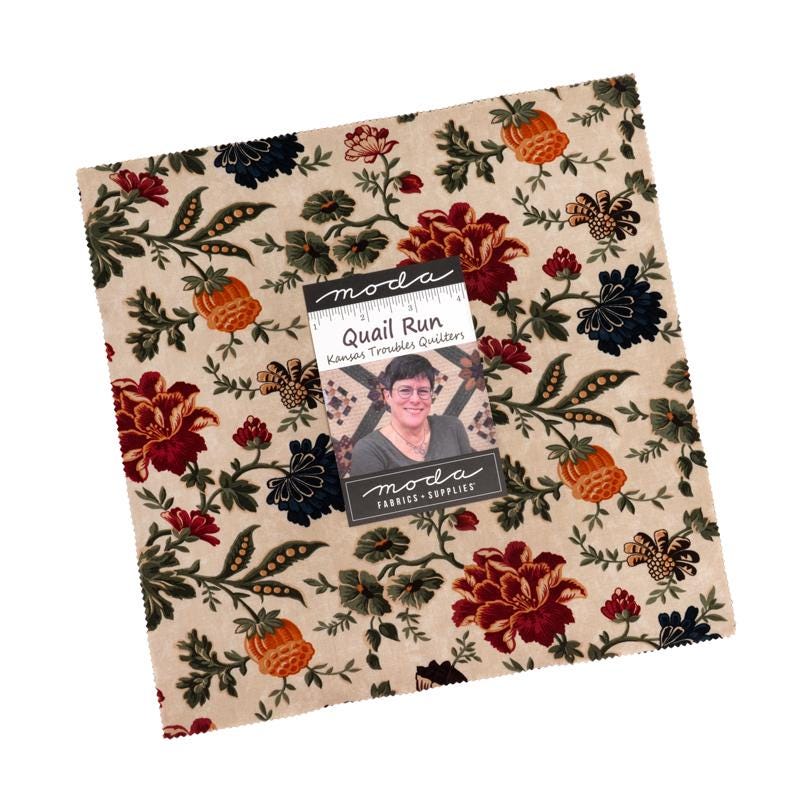 Layer Cake Moda Kansas Troubles Quail Run 100% Cotton