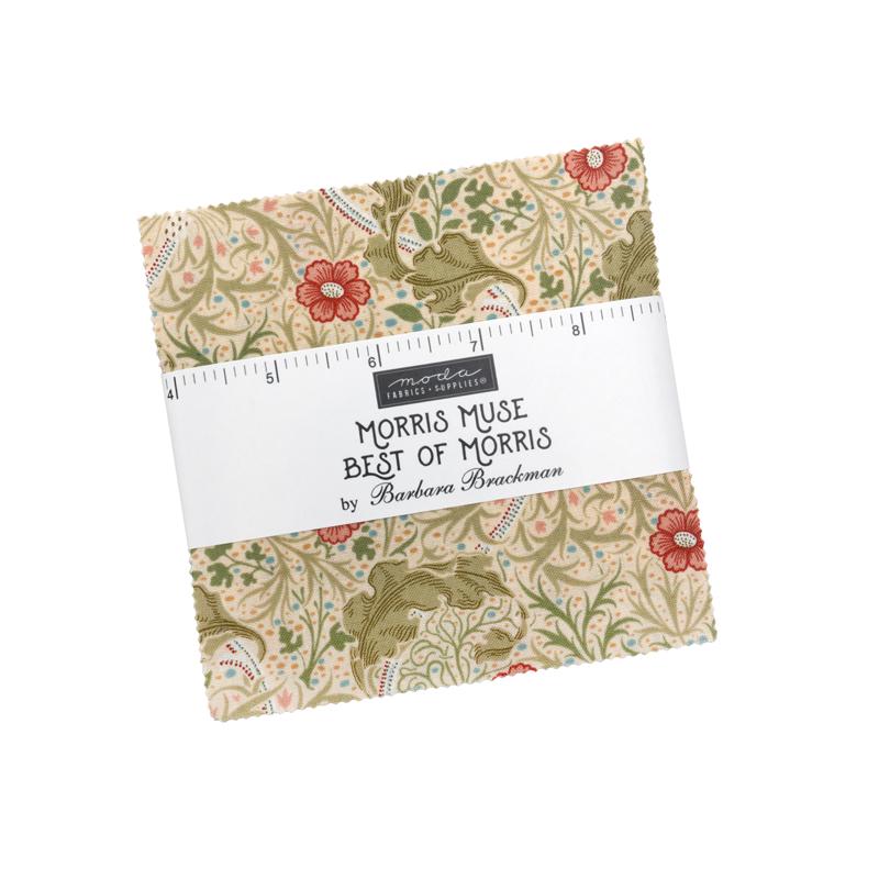 Charm Pack Moda Morris Muse 5" Squares 100% Cotton