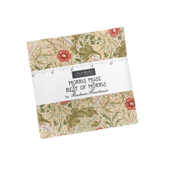 Charm Pack Moda Morris Muse 5" Squares 100% Cotton