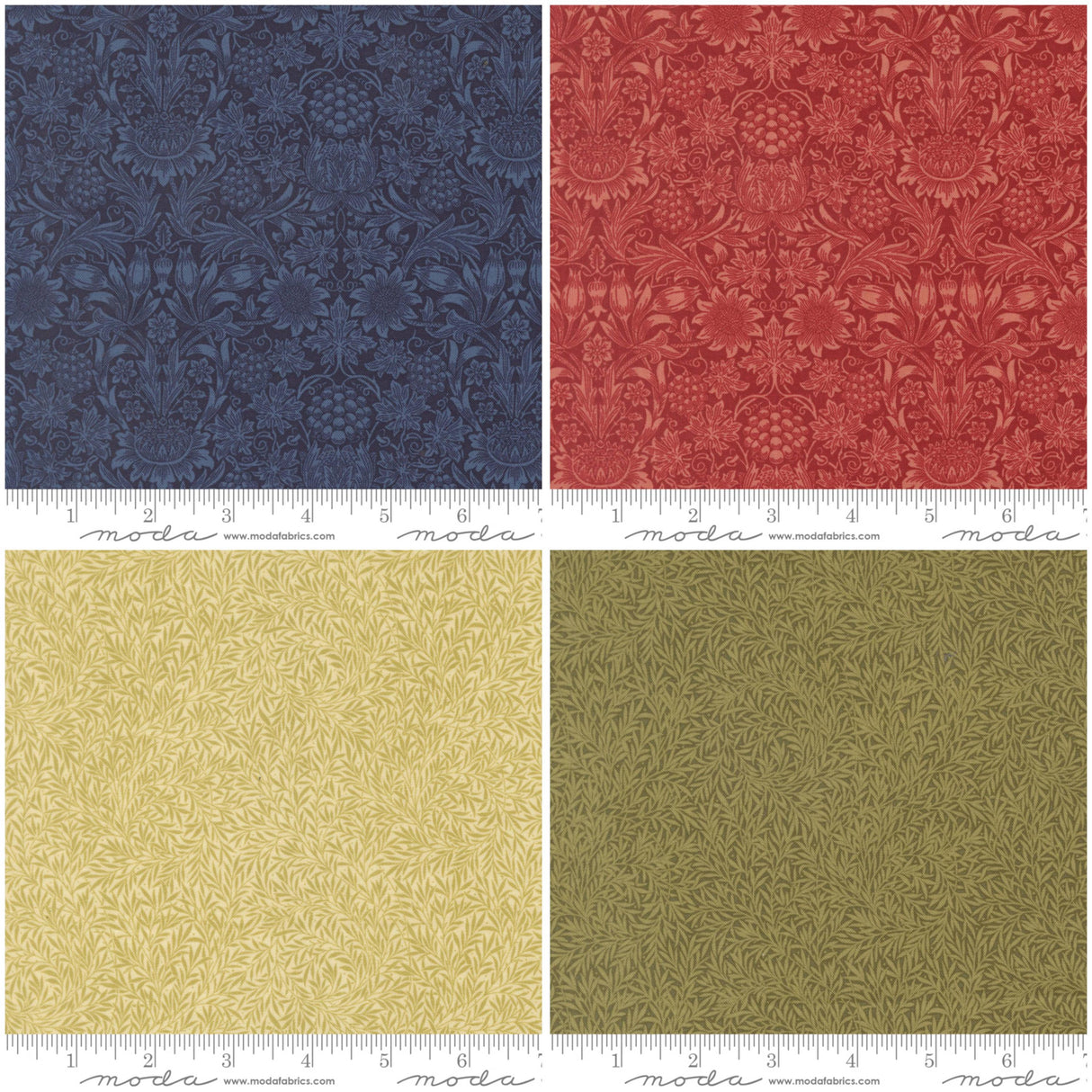 Fat Quarter Bundle Moda Morris Muse 28 Prints Barbara Brackman