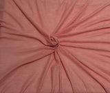 Modal Slub Jersey Peach
