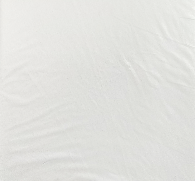 Modal Jersey Rayon Modal Spandex White Apparel Fabric - White Jersey Fabric, 58/60" Width (1 Yard)
