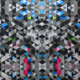Stretch Woven Boardshort Fabric Modern Triangle Flow UPF 50+