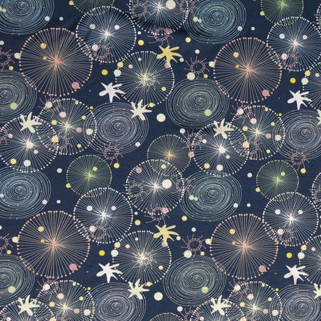 Boardshort Fabric Molecule Madness Flow Stretch Woven