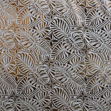 Polyester Foil Print Monstera Leaf Tiara Fabric
