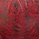 Polyester Foil Print Monstera Leaf Tiara Fabric