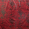 Polyester Foil Print Monstera Leaf Tiara Fabric