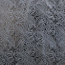 Polyester Foil Print Monstera Leaf Tiara Fabric