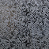 Polyester Foil Print Monstera Leaf Tiara Fabric